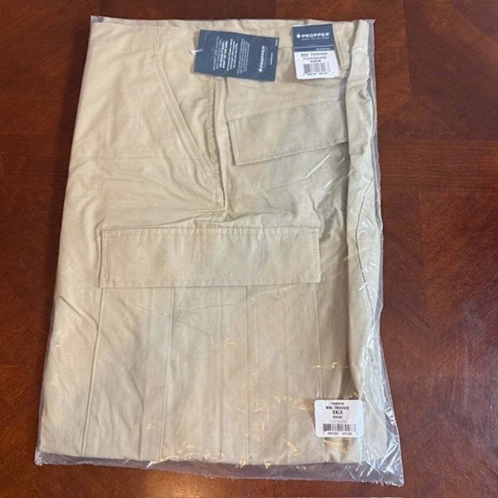 Propper‎ BDU Trousers XXLR Khaki Cargo Military Tactical Pants Durable